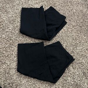 Posh Divah 2 pairs maternity pregnancy biker shorts large